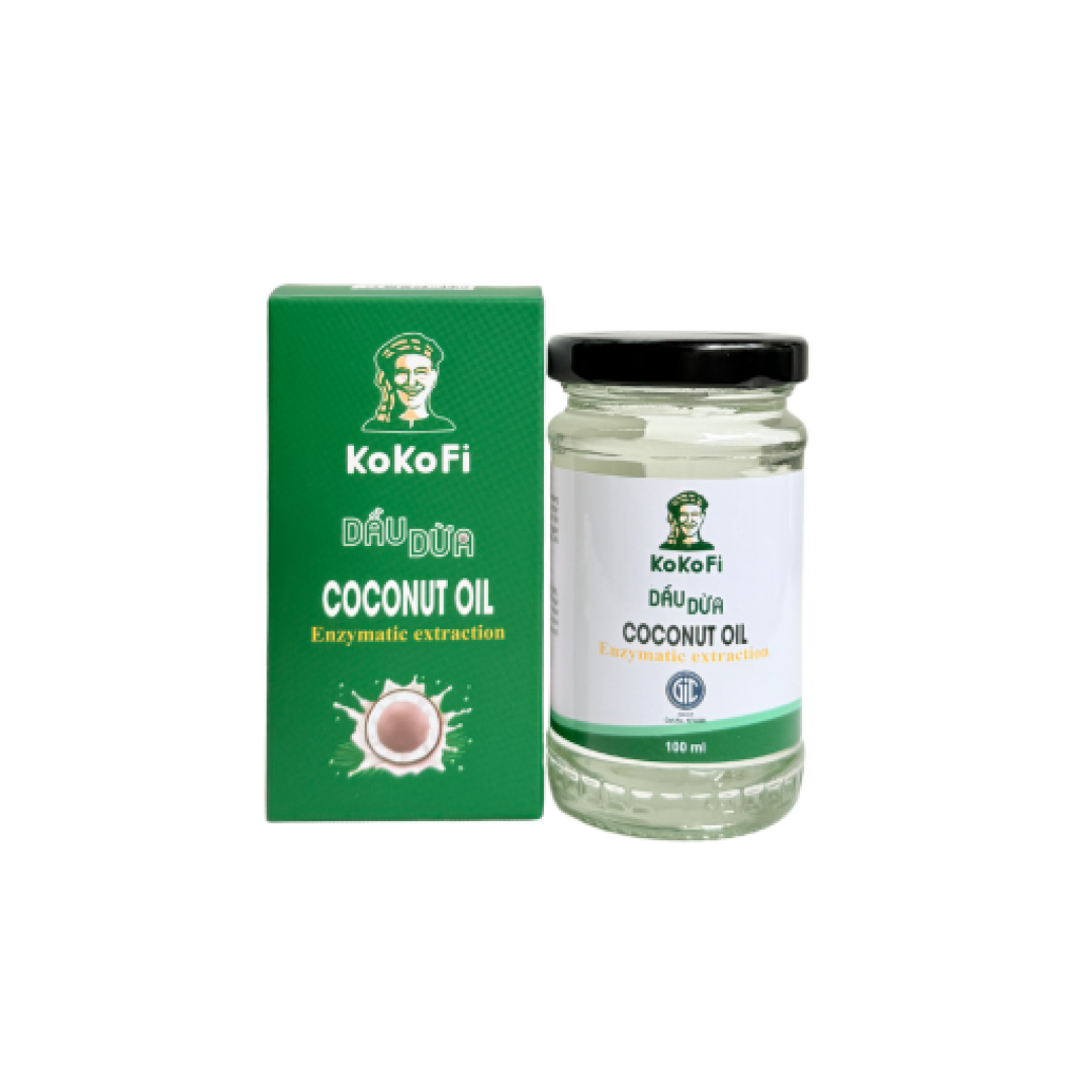 100% dầu dừa nguyên chất